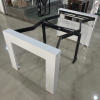 Table de salle à manger console rectangulaire moderne en bois blanc laqué, pliable et extensible, 6-8 places, pour appartement, fête, hôtel, salon