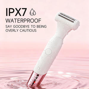 Kit d'épilation 4-en-1 indolore, rasoir électrique IPX7 pour <span class=keywords><strong>femme</strong></span>, épilation du visage, du corps, des poils pubiens et du <span class=keywords><strong>nez</strong></span> - Product Image 6