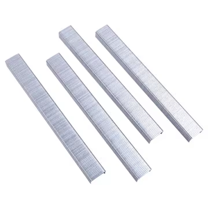 <span class=keywords><strong>Agrafes</strong></span> fines galvanisées de calibre 21, type U, 8016, pour pistolet pneumatique, meubles, cuir, tapisserie - Product Image 4