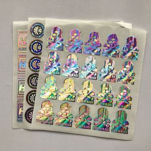 สติกเกอร์โฮโลแกรมแบบกำหนดเอง สร้างเอฟเฟกต์ 3 มิติ สำหรับบัตรประจำตัว - Product Image 1