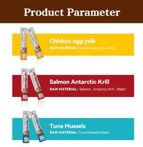 Alimento para Mascotas al por Mayor OEM ODM, Barritas de 15g para Gatos, Sabores Atún, Pollo y Salmón, Alimento Húmedo para Gatos con Alto Contenido de Proteínas - Product Image 2