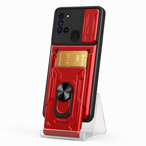<span class=keywords><strong>เคส</strong></span>โทรศัพท์<span class=keywords><strong>กัน</strong></span><span class=keywords><strong>กระแทก</strong></span>สำหรับ Samsung A10s A12 A20 A30 A50 A20s <span class=keywords><strong>A52</strong></span> พร้อมช่องใส่บัตรและที่ยึดโทรศัพท์แบบวงแหวนสำหรับ Samsung A21 - Product Image 1