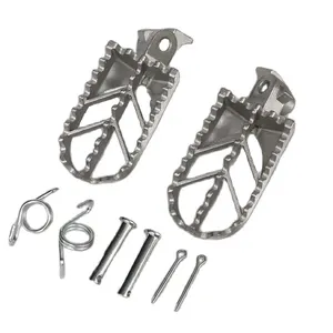 Reposapiés de acero inoxidable para Motocross, accesorio para CRF50 XR50 XRF70 CRF70