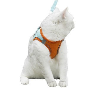 Arnés transfronterizo para mascotas, correa para perros pequeños estilo chaleco, suministros para gatos, transpirable y reflectante - Product Image 5