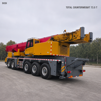 Grue sur camion NOMISANY d'occasion de 300 tonnes, modèle 2024, pour les entrepreneurs en EPC de parcs éoliens et les entrepreneurs en levage lourd