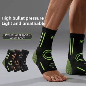 Attelle de cheville ajustable ultra-fine à compression serrée, en nylon respirant, pour la protection des articulations du pied et des entorses - Product Image 5