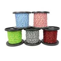 Câble électrique en cuivre étamé avec isolation FEP haute température, paire torsadée AFS200, 1 à 20 m, fil PTFE, 26/25/24/22/20/18/17/15/13 AWG
