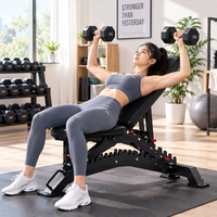 Machine Smith de Luxe pour la Musculation, Équipement de Fitness Écologique pour le Corps Entier à Domicile, Banc de Musculation Réglable