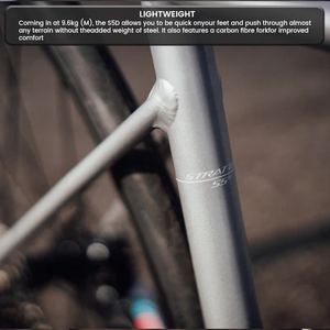 Vélo de route en alliage d'aluminium 700C <span class=keywords><strong>Shimano</strong></span> <span class=keywords><strong>105</strong></span> <span class=keywords><strong>2x11</strong></span> vitesses Fourche en carbone Freins à disque hydrauliques - Product Image 5
