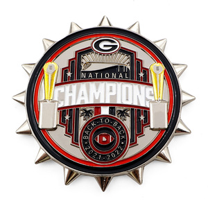 Venta al por mayor de <span class=keywords><strong>monedas</strong></span> de euro <span class=keywords><strong>conmemorativas</strong></span> de aleación de zinc de fundición a presión 3D personalizadas - Product Image 4