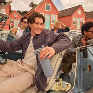 New Stainless Steel Insulated Mug Portable Car Coffee Tumbler Cup 16oz Double Walled Vacuum Flask With Lid Straw - Product Image 6