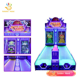 Tension à jetons d'intérieur <span class=keywords><strong>de</strong></span> la machine 220v <span class=keywords><strong>de</strong></span> jeu d'écran vidéo d'arcade <span class=keywords><strong>de</strong></span> bowling <span class=keywords><strong>de</strong></span> 2 joueurs - Product Image 4