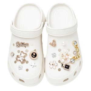 Cave accessoires fleur personnalité bricolage matériel femmes strass bijoux amovible chaussure boucle chaussures breloques - Product Image 1