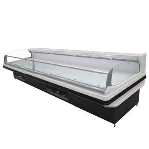 Supermarché <span class=keywords><strong>coin</strong></span> Faible bruit refroidissement par air boucherie viande vitrine fraîche refroidisseur commercial charcuterie affichage réfrigérateur <span class=keywords><strong>boucher</strong></span> - Product Image 6