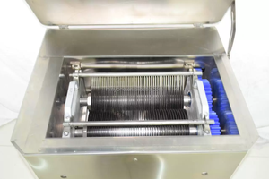 Trancheuse à viande électrique pour usage domestique, machine à découper les aliments portable pour trancher le bacon, la saucisse, le jambon, le fromage, fonctionnement facile - Product Image 6