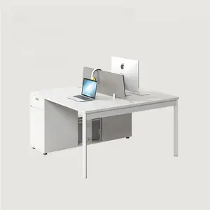 Staff office desk and chair combination staff location 2/4/6/8 person screen work location desk office furniture booth