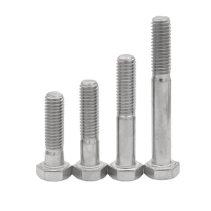 M10 M12 M16 Stainless Steel SS 304 316 316L A2 A4 70 80 Full Half Thread Hex Hexagon <strong>Bolt</strong> and Nut Flat <strong>Spring</strong> Washer DIN933 931 - Product Image 6