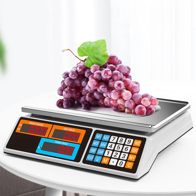 Cheap Price 30kg 40kg Acs Scale Label Printing Scales with Price