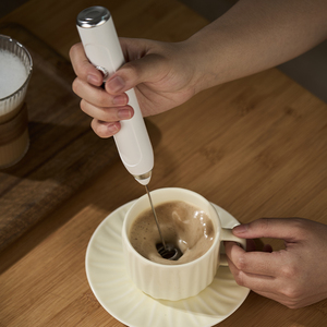 Mousseur à <span class=keywords><strong>lait</strong></span> électrique portatif à <span class=keywords><strong>double</strong></span> ressort, rechargeable, pour café expresso et usage domestique - Product Image 2