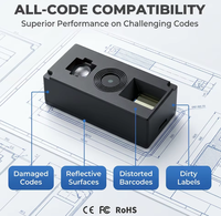 WCMI - Motor de Escaneo de Códigos de Barras Ultracompacto Integrado, Módulo de Lectura de Códigos QR 1D/2D para Casilleros Inteligentes