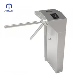 슈퍼마켓 버스 정류장용 보안 게이트 얼굴인식 삼각대 개찰구 게이트 제어 - Product Image 6