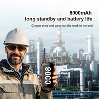 Radio bidirectionnelle 5G anti-explosion, Android 12, DMR POC, smartphone robuste AORO M5, IP68, écran LCD, SOS, clavier QWERTY