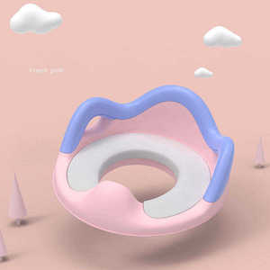 Produit de sécurité pour bébé Pièces réglables pour pot en plastique souple antidérapant Tabouret portable Chaise Entraîneur Housses de siège pour bébés - Product Image 2