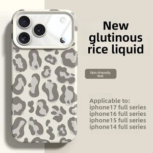 Custodia Morbida Anti-Caduta con Fantasia Leopardata Nera Dolce <span class=keywords><strong>e</strong></span> Cool per <span class=keywords><strong>iPhone</strong></span> 17 Air 16 15 14 13 Plus 12 <span class=keywords><strong>11</strong></span> <span class=keywords><strong>Pro</strong></span> <span class=keywords><strong>Max</strong></span> - Product Image 3