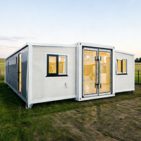 Villa préfabriquée extensible de 20 pieds, maisons de luxe personnalisées en conteneurs, maisons de camping, mini-maisons, villa mobile