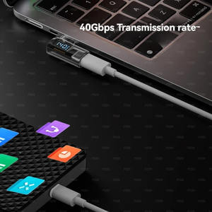 Adaptador Digital de 140W 35W, USB Tipo C, Carga Rápida, Transferencia de Datos de 40Gbps, Conector de Transmisión de Pantalla 8k60HZ para iPhone 17 y <span class=keywords><strong>Samsung</strong></span> - Product Image 5