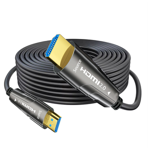 SIPU prix usine câble <span class=keywords><strong>HDMI</strong></span> Aoc-10m/<span class=keywords><strong>20m</strong></span>/30m/50m/100m, <span class=keywords><strong>fibre</strong></span> <span class=keywords><strong>optique</strong></span> de haute qualité 4K 60Hz 18Gbps HDR - Product Image 4