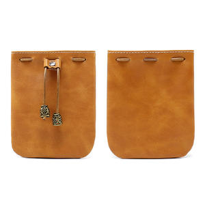 Porte-monnaie de luxe en cuir PU pour femmes Usine de vente en gros Sacs à poussière à cordon avec logo personnalisé Bijoux Accessoires Bracelets - Product Image 4