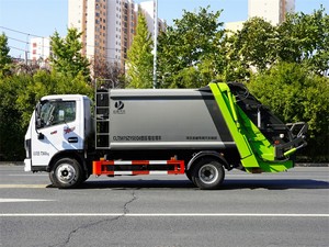 รถบรรทุกอัดขยะขนาดกะทัดรัดตงเฟิง 4x2 รุ่นขายดีที่สุด สำหรับการเก็บขยะในเมือง - Product Image 3