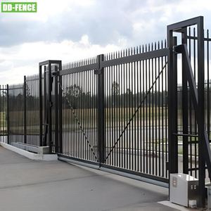 Chất lượng cao nhà máy trực tiếp giá Hàn lưới hàng rào đôi <span class=keywords><strong>Swing</strong></span> cổng thương mại tự động trượt cửa cho đường lái xe - Product Image 2