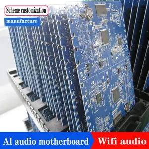 Papan sirkuit speaker Bluetooth pengembangan program PCB Shenzhen papan dekoding MP3 Bluetooth