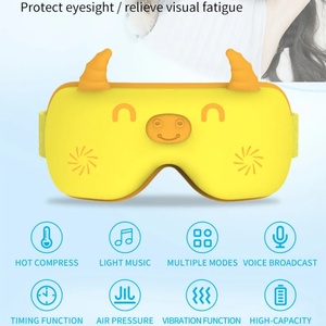 Mini Masajeador de Ojos con 5 Modos de Vibración y Compresión Caliente, Dispositivo Inteligente con Voz para Niños - Product Image 2