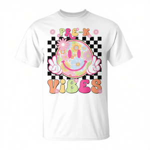Camiseta Pre K Vibes del primer día de clases para profesoras - Product Image 2