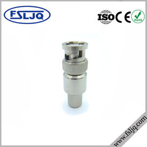 Разъем BNC угловой (папа-мама) с обжимным кабельным адаптером и коаксиальным адаптером (мама-мама) с импедансом 50 Ом, DC-6ГГц, радиочастотные адаптеры, заводская цена - Product Image 5