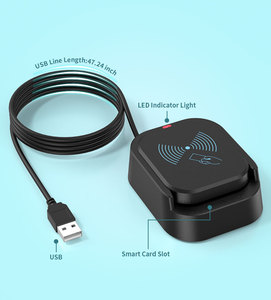Hot bán NFC Đầu đọc thẻ thông minh <span class=keywords><strong>iso14443a</strong></span> và iso7816 tiêu chuẩn tương thích - Product Image 1