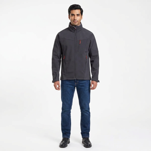 Hot sale Lightweight Casual Softshell <b>Jackets</b> for <b>Men</b>. Solid Design, Custom Logo, ODM & OEM Service Available for <b>men's</b> - Product Image 1
