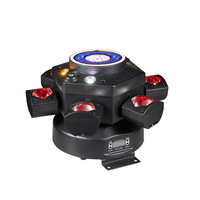 Projecteur LED rotatif 120W IP65 à commande vocale pour ambiance KTV et piste de danse