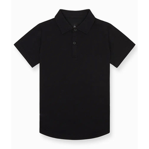 Custom Embroidered logo <strong>Boy</strong> <strong>Clothing</strong> Uniform Cotton Plain Comfortable Classy Style Polo T Shirts for Kids - Product Image 4