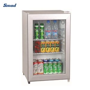 ตู้เย็นมินิบาร์แบบตั้งโต๊ะขนาด 130 ลิตร ตู้แช่เย็นแบบมองเห็นได้ - Product Image 2