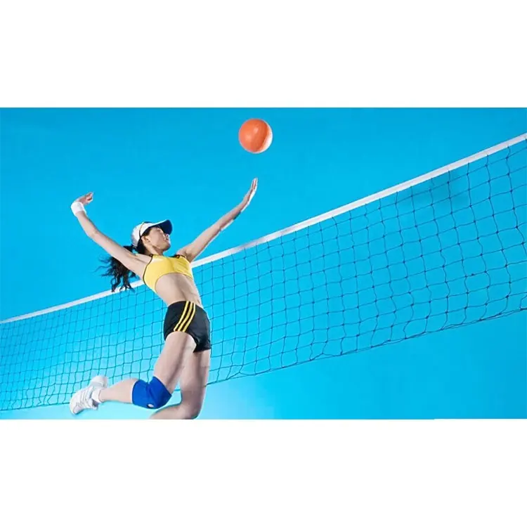 Voleibol Forte Durável Outdoor Sport net Portátil Fácil de Instalar Altura Ajustável Vôlei De Praia Net