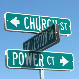 Los proveedores de la fábrica tienen un gran volumen de venta al por mayor. Señales de seguridad vial, señales de tráfico de la calle y señales de nombre de la calle. - Product Image 3