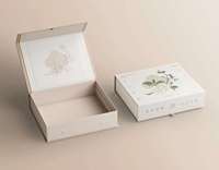 Boîte cadeau noire mate personnalisée de luxe avec fermeture magnétique, écologique, réutilisable, insert en mousse personnalisé, impression quadricolore