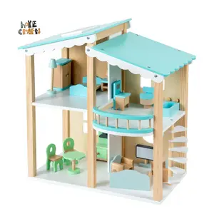 HOYE CRAFTS 1:12 mini furniture toy role play game for girl wooden doll house