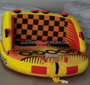 Tubo Gonfiabile Trainabile per 2 Persone, Divano Galleggiante per Sport Acquatici, per Motoscafo <span class=keywords><strong>e</strong></span> Divertimento in Acqua - Product Image 6