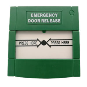 مع غطاء قابل لإعادة الضبط إطلاق أخضر للطوارئ 1 عمود 2 عمود نظام باب سهل التركيب شعار خدمة EDM om - Product Image 3