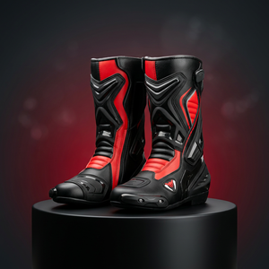 Botas de Motociclismo para Carreras, Botas de Motocross para Hombre y Mujer, para Todas las Temporadas - Product Image 2